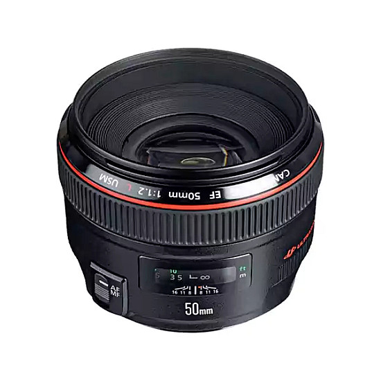 Canon EF 50mm f/1.2L USM Prime Lens