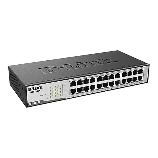 D-Link DES-1024D 24-Port Fast Ethernet Unmanaged Switch