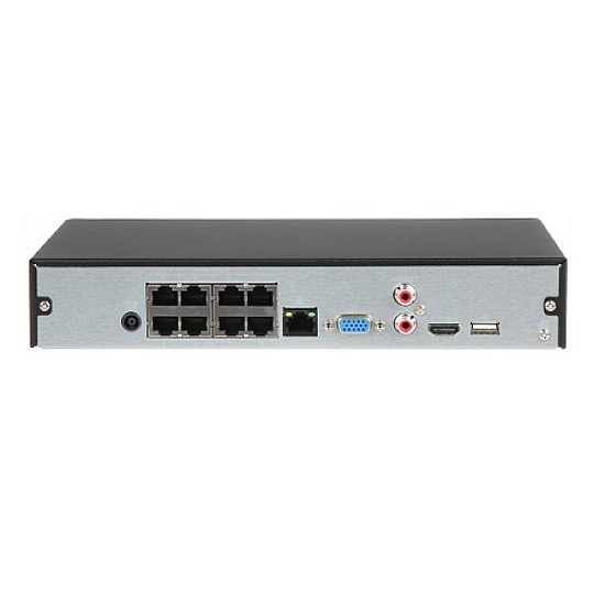 Dahua NVR1B08HS-8P/E 8 Channel Compact 1U 8PoE H.265 Network Video Recorder