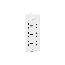 Deli C18339(03) 6 Port Strip with Surge Household Power Protection