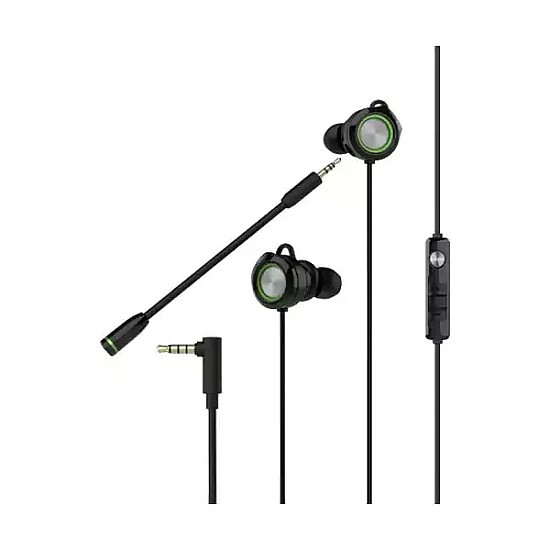 Edifier GM3 SE In-ear Wired Black & Green Gaming Earphones