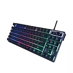 Fantech K613 (With Out Num Pad) Fighter TKL II Gaming Keyboard Black