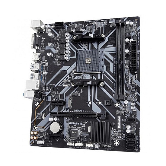 Gigabyte B450M H Ultra Durable AMD AM4 Micro-ATX Motherboard