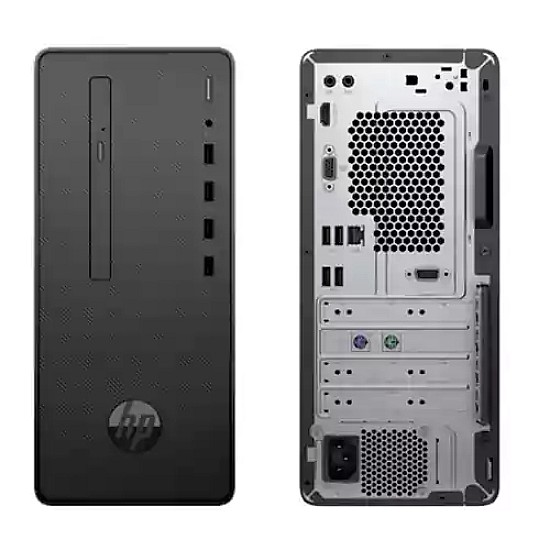 HP Desktop Pro A G2 AMD Ryzen 5 PRO 2400G Micro Tower Brand PC