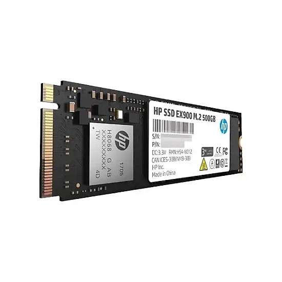 HP EX900 500GB M.2 2280 PCIe NVMe SSD