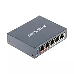 Hikvision DS-3E0105P-EM 4 Port Fast Ethernet Unmanaged POE Switch