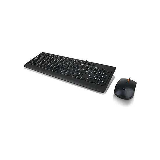Lenovo 300 Wired US English Keyboard And Mouse Combo