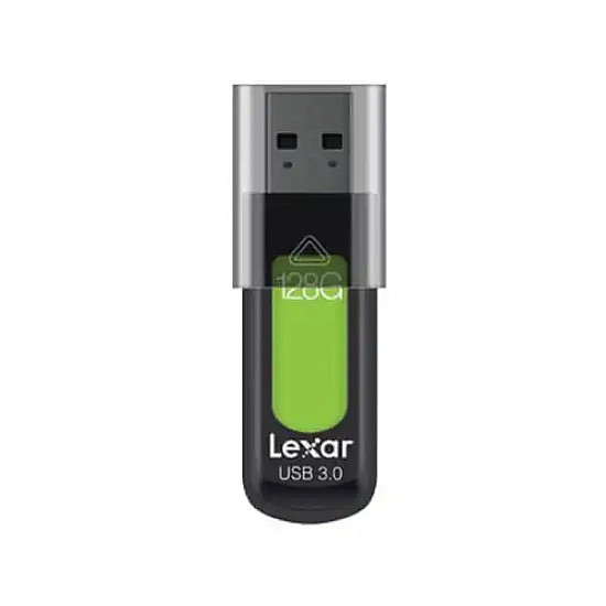 Lexar JumpDrive S57 128GB USB 3.0 Black-Green Pen Drive