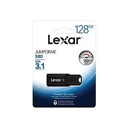 Lexar JumpDrive S80 128GB USB 3.1 Black Pen Drive