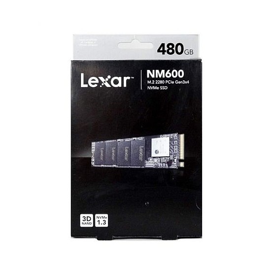 Lexar NM600 480GB M.2 2280 NVMe SSD