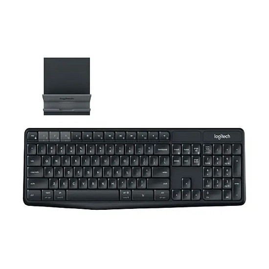 Logitech Wireless Multi Device Keyboard K375s and Stand Combo