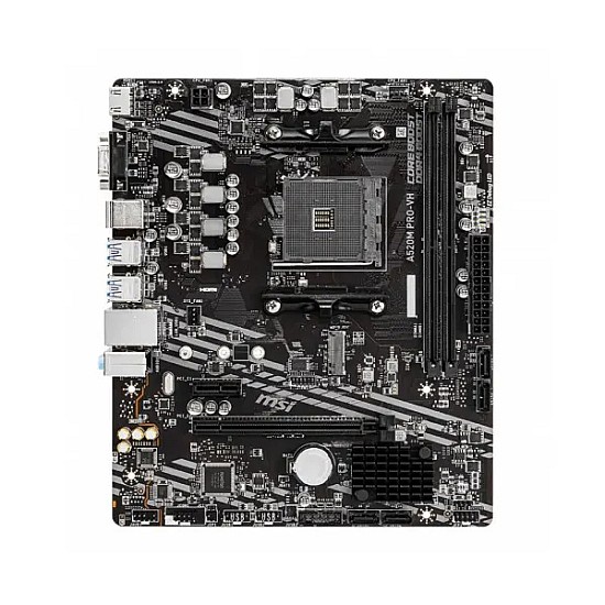 MSI A520M PRO-VH AM4 Micro-ATX AMD Motherboard