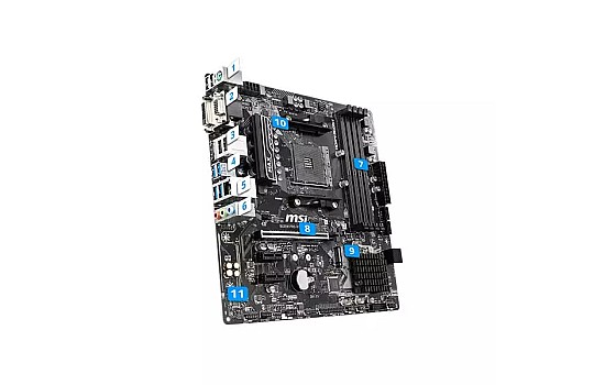 Msi B450m Pro-vdh Max Fan Headers MSI B450M PRO-VDH MAX AM4 Socket