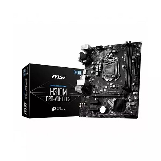 MSI H310M PRO-VDH PLUS DDR4 8th/9th Gen LGA1151 Socket Motherboard