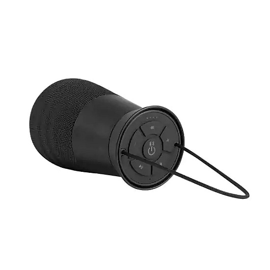 Microlab Lighthouse True Wireless Portable Black Speaker And Lantern