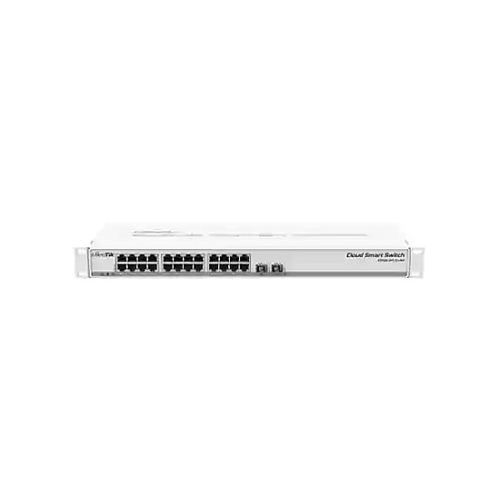 Mikrotik CSS326-24G-2S+RM SwOS powered 24 port Gigabit Ethernet Switch