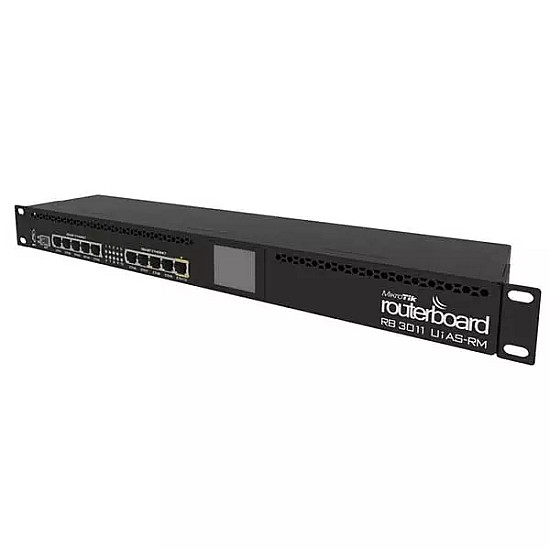 Mikrotik RB3011UiAS-RM 1U Rackmount 10x Gigabit Ethernet Router