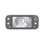 Nintendo Switch Lite Gray Gaming Console With Built-In Control Pad