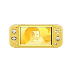 Nintendo Switch Lite Yellow Gaming Console With Built-In Control Pad