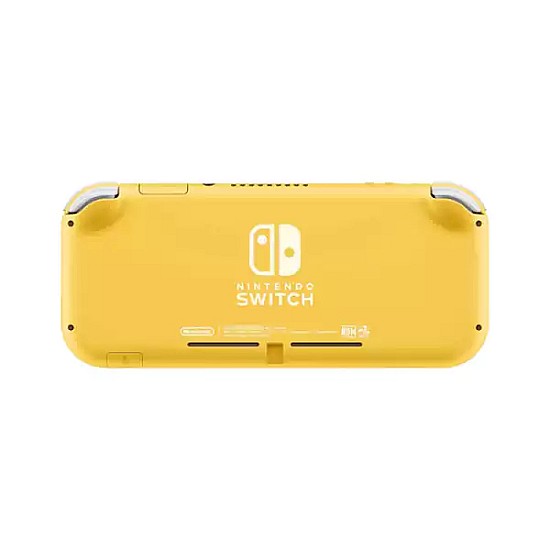 Nintendo Switch Lite Yellow Gaming Console With Built-In Control Pad