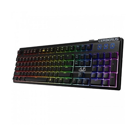 Asus Cerberus Mech Anti-Ghosting N-Key Rollover RGB Mechanical Gaming Keyboard Blue Switch
