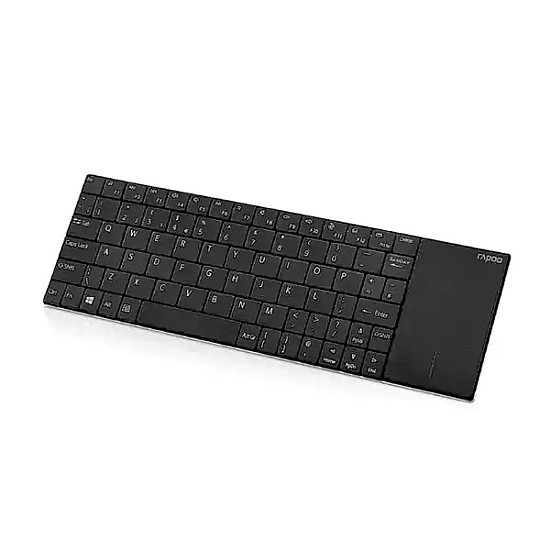 Rapoo E2710 Wireless Black Keyboard with Touch-pad