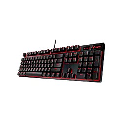 Rapoo V580 Red Backlit Mechanical Black Gaming Keyboard