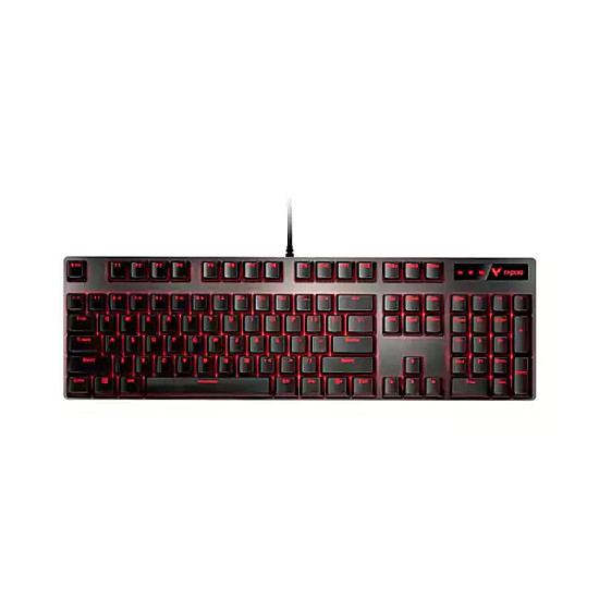 Rapoo V580 Red Backlit Mechanical Black Gaming Keyboard