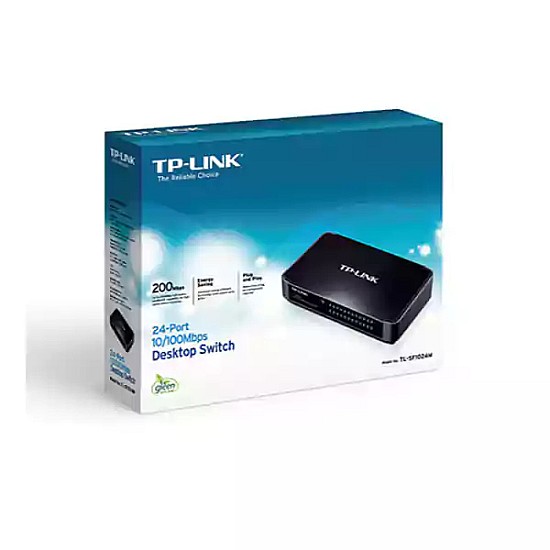 TP-LINK TL-SF1024M 24-Port 10/100Mbps Desktop Switch