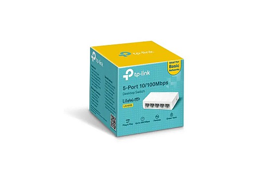 Tp-Link 5 Port Ethernet Switch / Hub Mini Desktop 10/100M Tp-Link