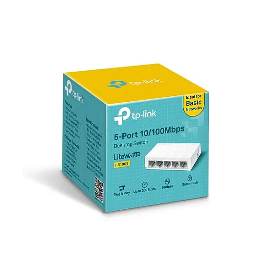 TP-Link LS1005 10/100Mbps Desktop 5-Port Network Switch