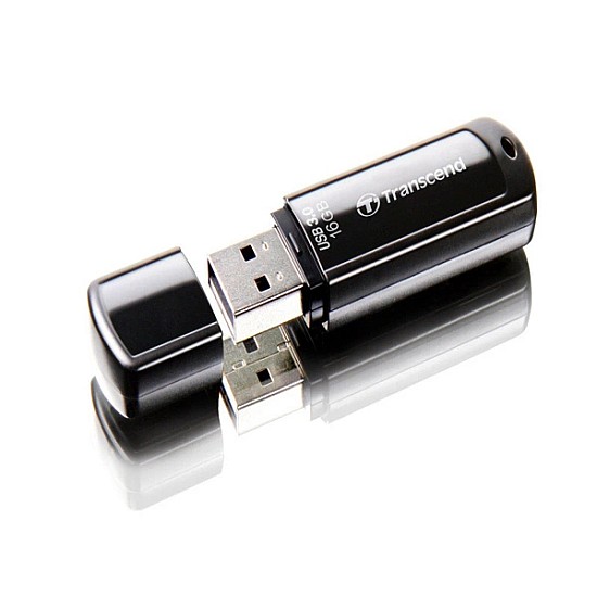 TRANSCEND 16 GB JET FLASH-700790 USB Pen Drive Black and White