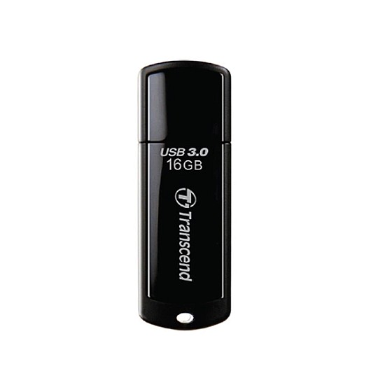 TRANSCEND 16 GB JET FLASH-700790 USB Pen Drive Black and White
