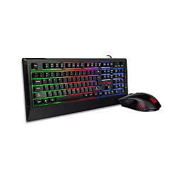 Thermaltake Challenger Lighting Black Gaming Keyboard and Mouse Combo