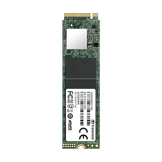 Transcend 110S 256GB M.2 2280 (M-Key) PCIe Gen3x4 SSD Drive