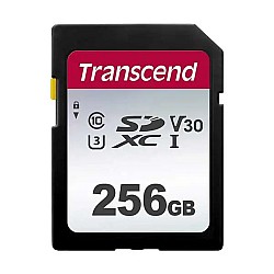 Transcend 300S 256GB SDXC/SDHC Class 10 UHS-I U3, V30 Memory Card