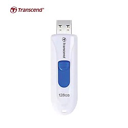 Transcend JetFlash 790 128GB USB 3.0 White Pen Drive