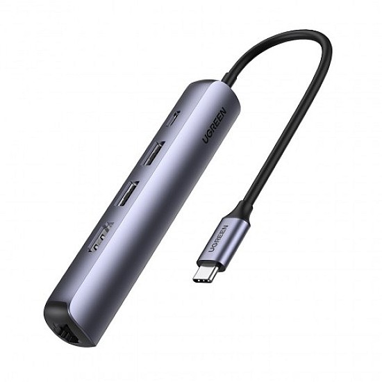 UGREEN CM418 Ultra Slim Type-C 5-in-1 USB Hub