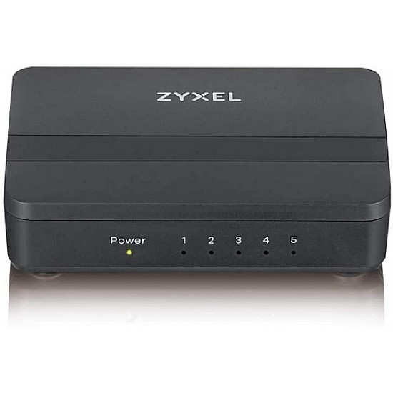 Zyxel GS-105SV2  Gigabit Ethernet Media 5-Port Desktop Switch
