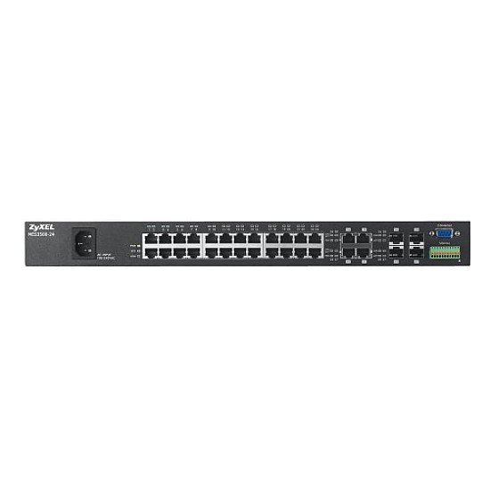 Zyxel MES 3500- 24F Switch with Four GbE 24-port FE Fiber L2 Combo Port