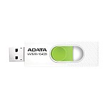 Adata U320 64GB USB 3.2 White-Green Pen Drive