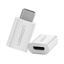 Ugreen Type-C Male to Micro USB Female White Converter