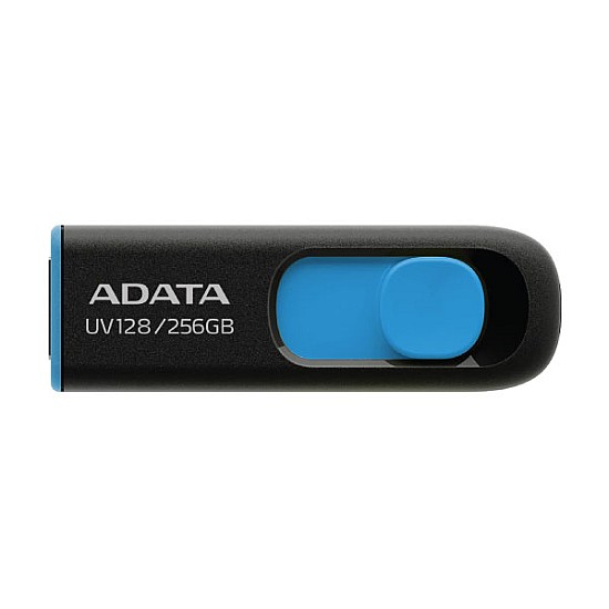 Adata UV128 256GB Black-Blue USB 3.2 Pen Drive
